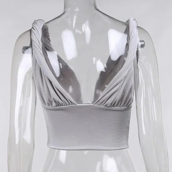 Twist Strap Knit Top - Picture 3 of 5